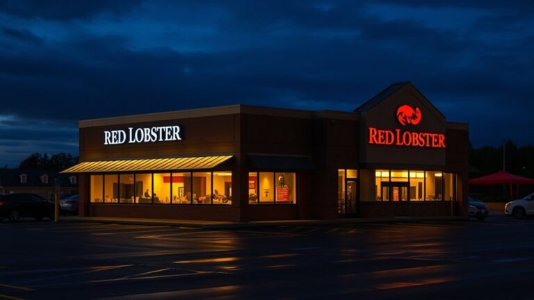 red lobster closing hours