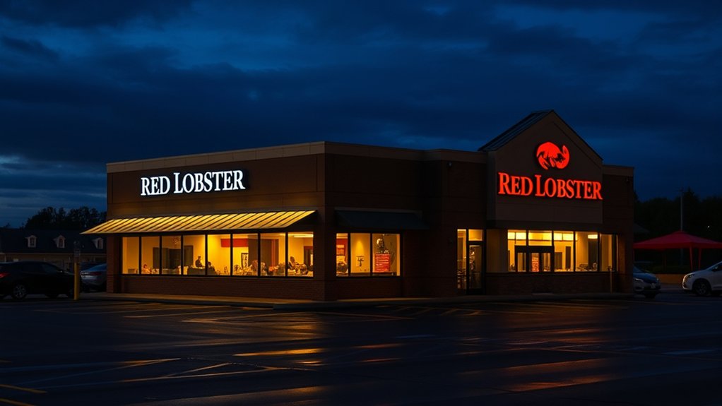 red lobster closing hours